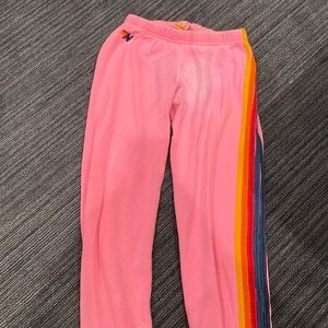 Aviator Nation 5 stripe sweatpants